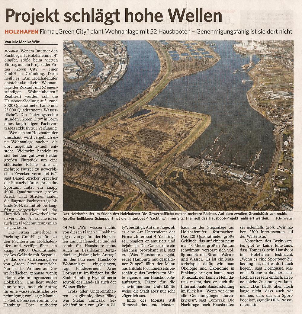&copy; Bergedorfer Zeitung